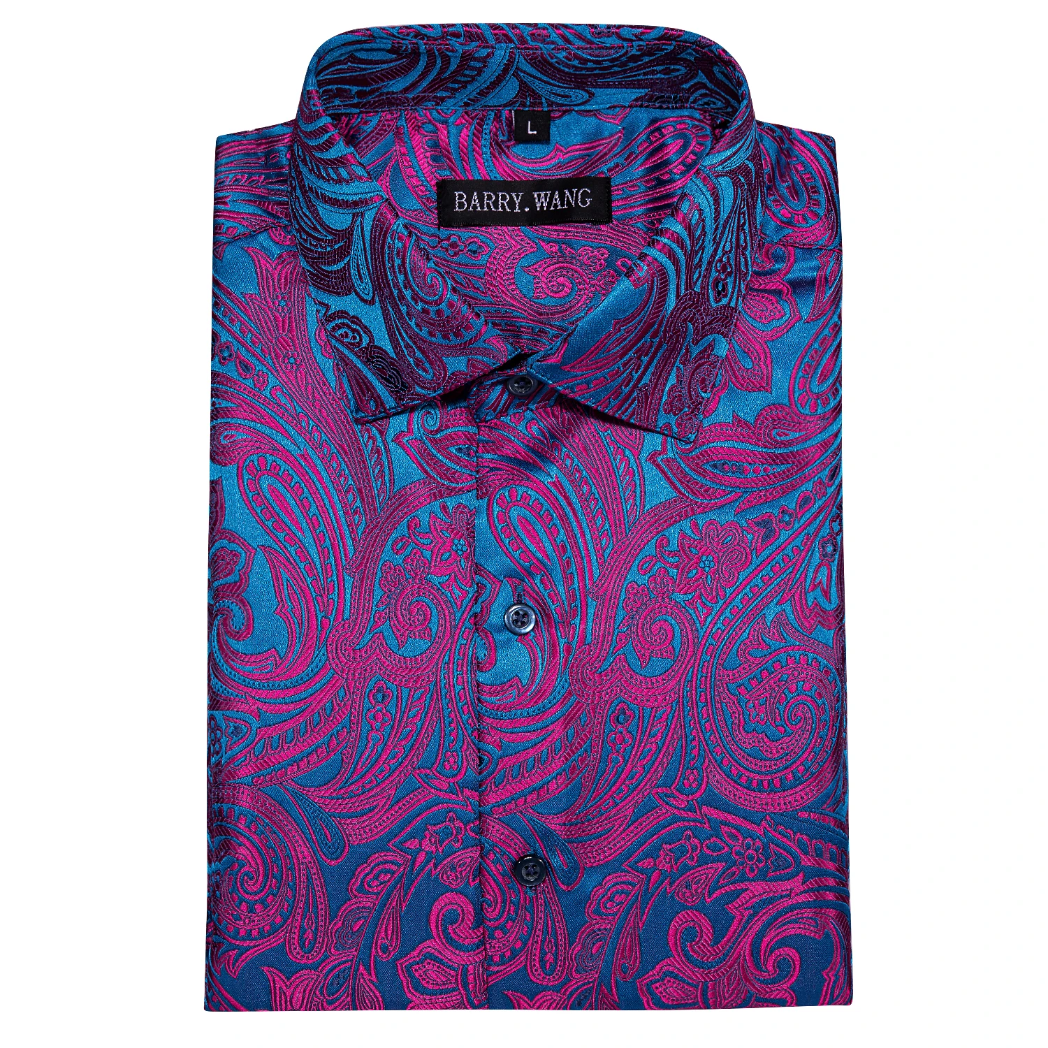 Luxury Purple Floral Mens Summer Fashion Casual Shirt Stylish Lapel Pattern Short Sleeve Shirt Male Blouse Fit