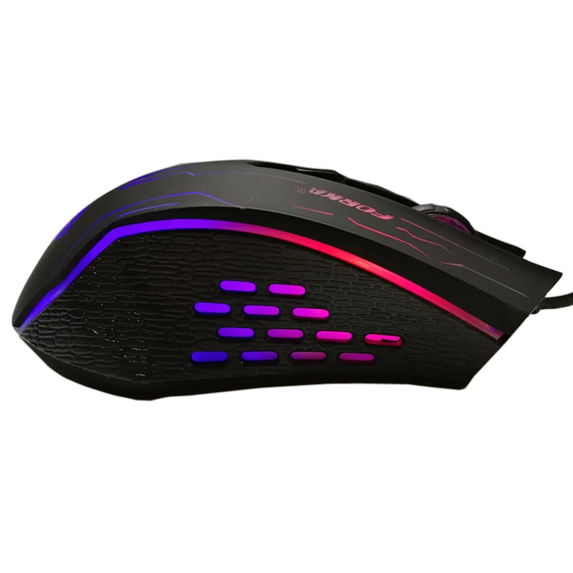 Silent Wired Gaming Mouse Gamer 6 Buttons 3200DPI USB LED Optical Computer Mouse Mice for PC Laptop Game LOL Dota 2