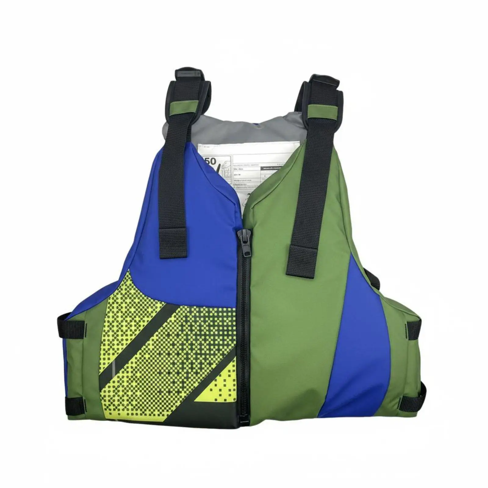 Adult Flotation Jacket Comfortable Fit Flotation Jacket Adjustable Straps Personal Flotation Device for Kayakers, Paddlers,