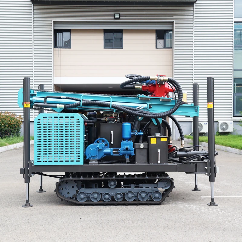 Customized Bridge Foundation Drilling Rig Diesel Powered Trailer Mounted Long Stroke Stable Feed Boring Machine