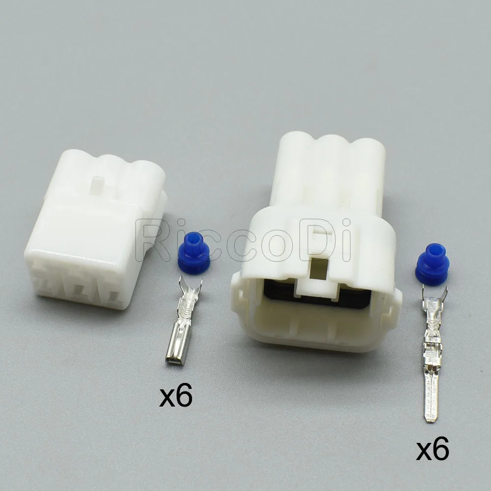 1-20Kit Sets Sumitomo 6 Pin HM 090 Male Female Motorcycle