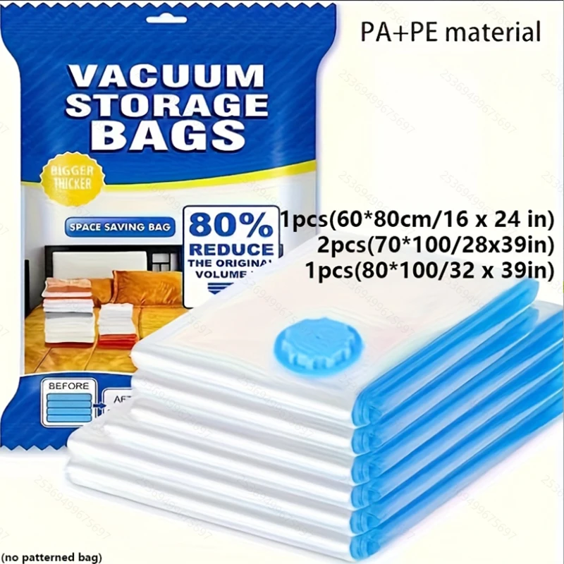 4 قطع أكياس سد الفراغات: 4 لفات (عرض M/L/XL)، 3 أمتار لكل منهما. مثالية لتخزين المواد الغذائية ووس فيديو وإعداد الوجبات. متوافق مع المكنسة الكهربائية #1