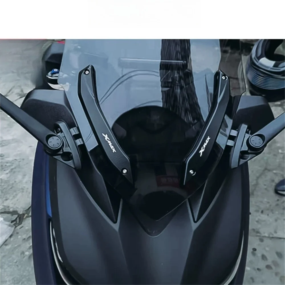 For YAMAHA XMAX300 modified windshield reinforcement decorative strip xmax250 windshield fixed installation code accessories