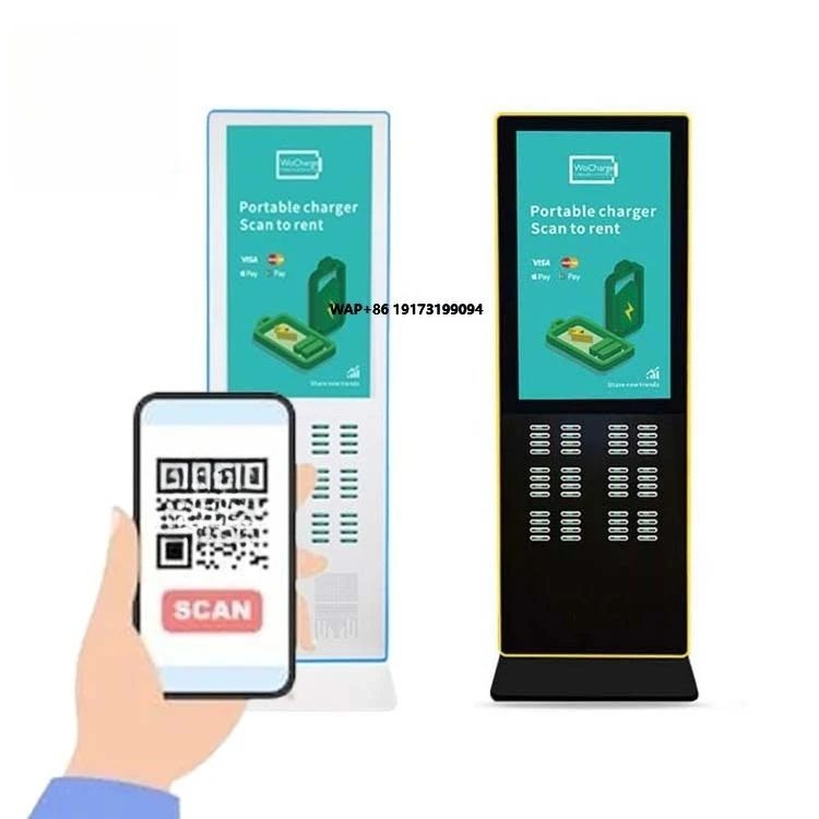 High-Efficiency Cell Phone Charging Station Locker Shared Power Bank Rental Locker with PD Function