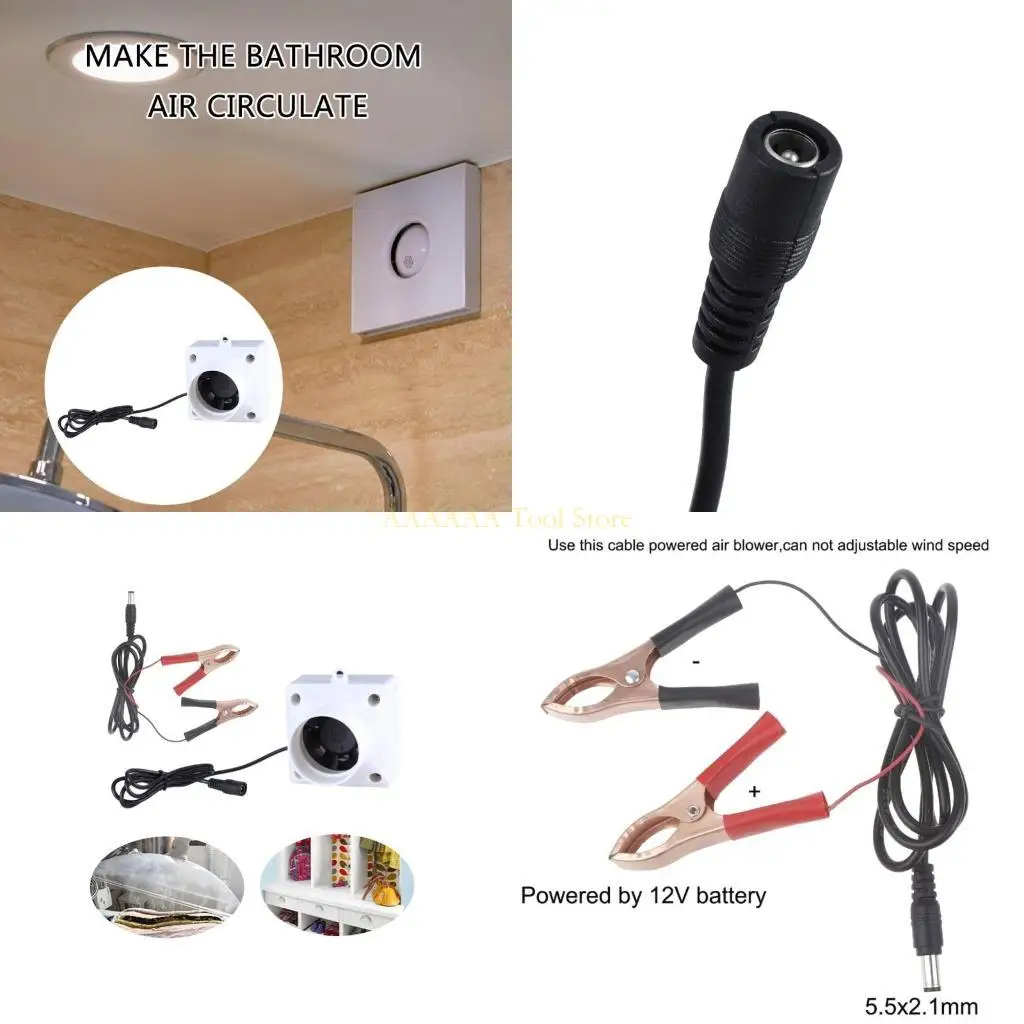 

A2BE низкий шум 50 дБ 12 В 48 Вт вентиляционного вентилятора с 50 -миллиметровым размером воздуховода, подходящим для ремонта