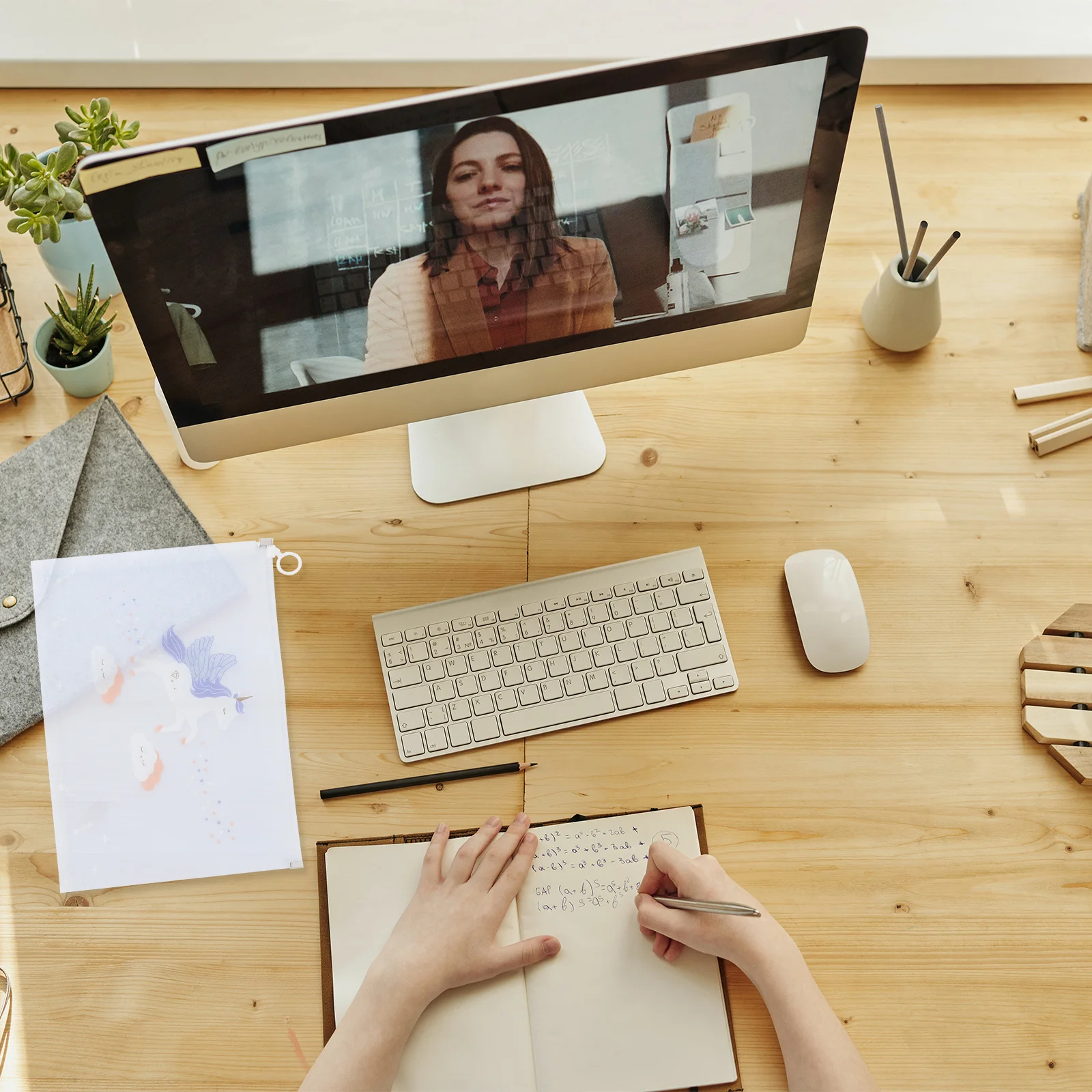 

Набор из 4 водонепроницаемых портативных папок-футляров формата А4 на молнии для документов, канцелярских принадлежностей, для детей, школы и офиса