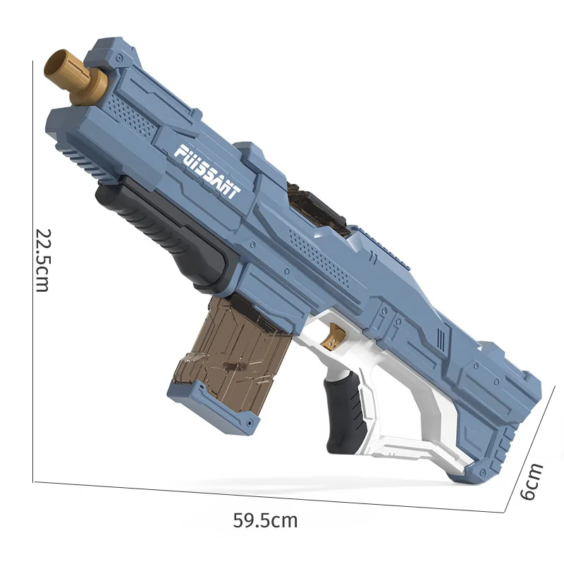 Pistola de agua eléctrica automática para niños y adultos, pistola de juguete de gran capacidad, KT16