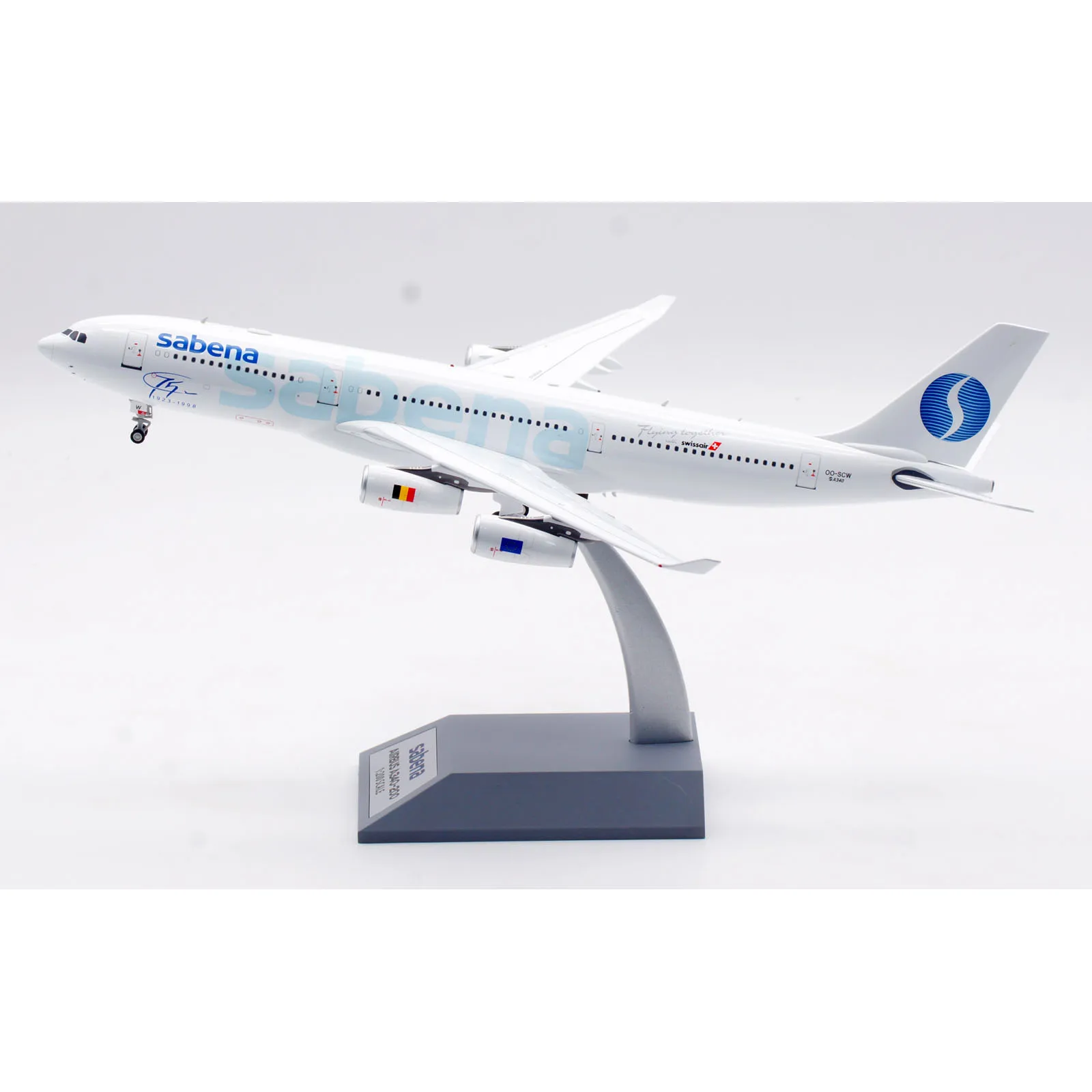 IF342SB1124R Alloy Collectible Plane Gift INFLIGHT 1:200 Sabena Airlines 