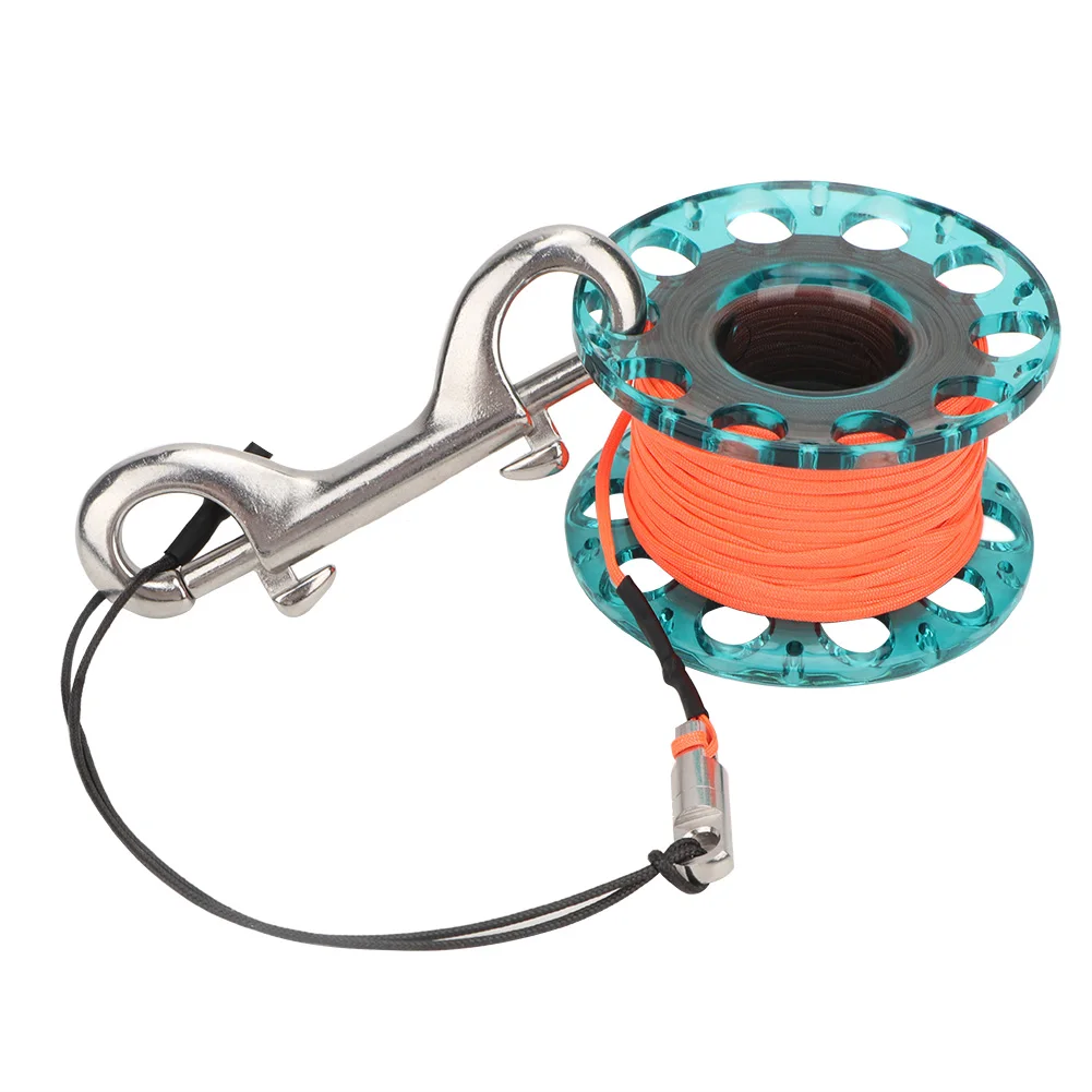 Duikspoel 30m 4 kleuren Plastic duikvingerspoel, duikeronderwateraccessoire