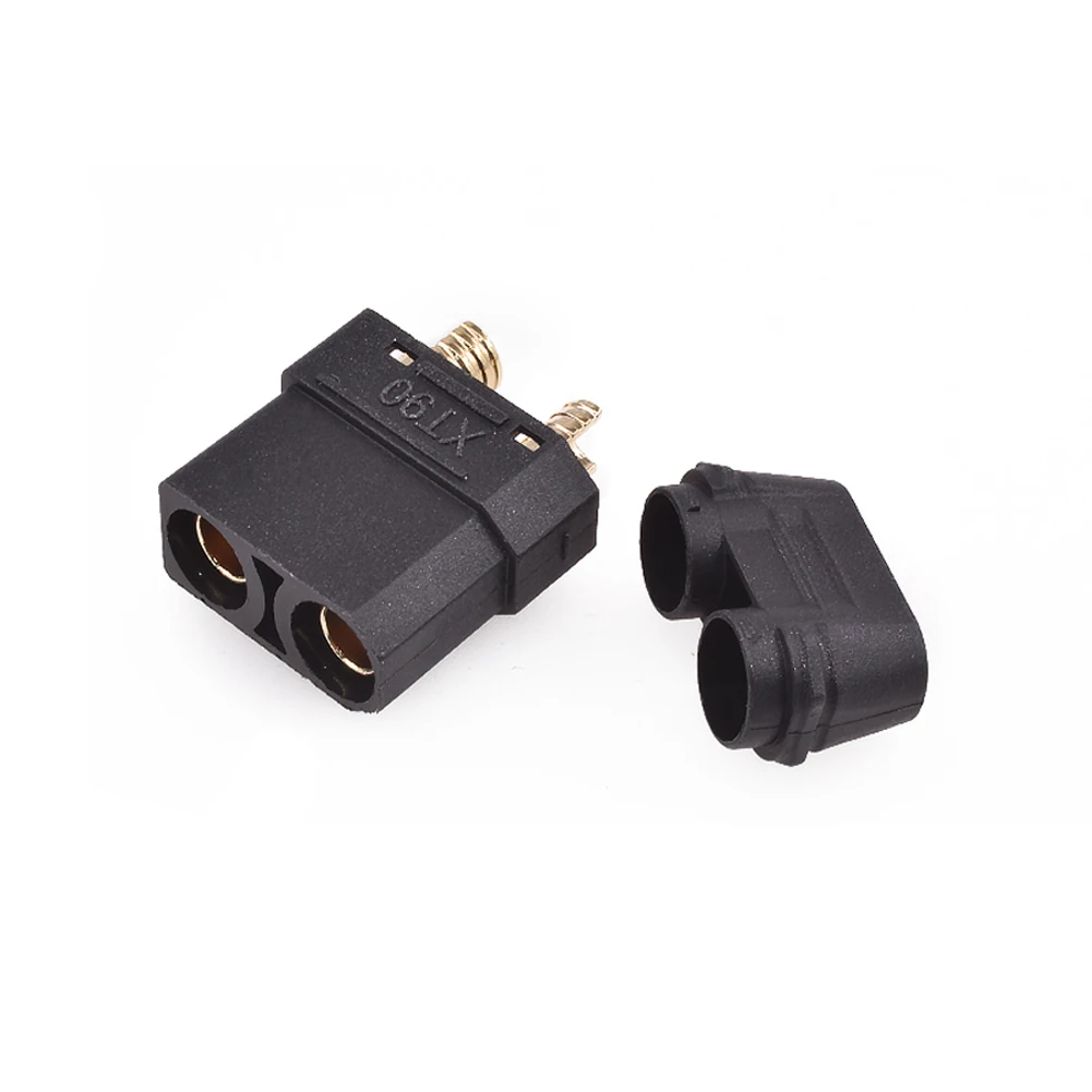 

for RC Aircraft XT90E ​Battery Connector Set XT90E-M+XT90H-F Male Plug Gold-Plated Connector DIY Connecting Part Drone Accessory