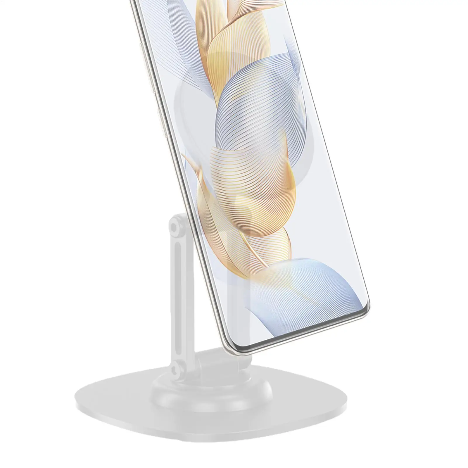 

Настольная подставка для мобильного телефона, магнитный держатель для телефона, настольная подставка, кронштейн, вращающаяся на 360 градусов, регулируемая высота, складная док-станция для большинства