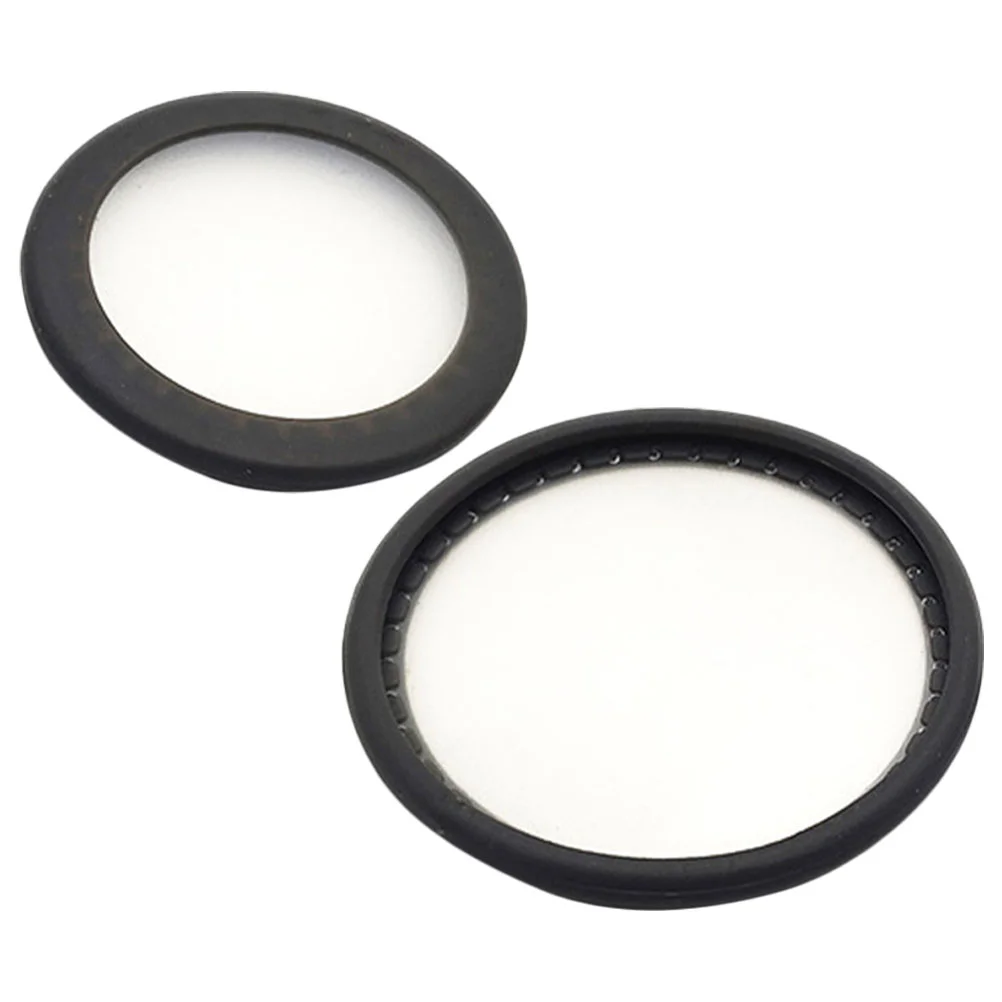 2 Pcs Stethoscope Accessories Replacement Covers Diaphragm for Black Membranes Cardiology Child