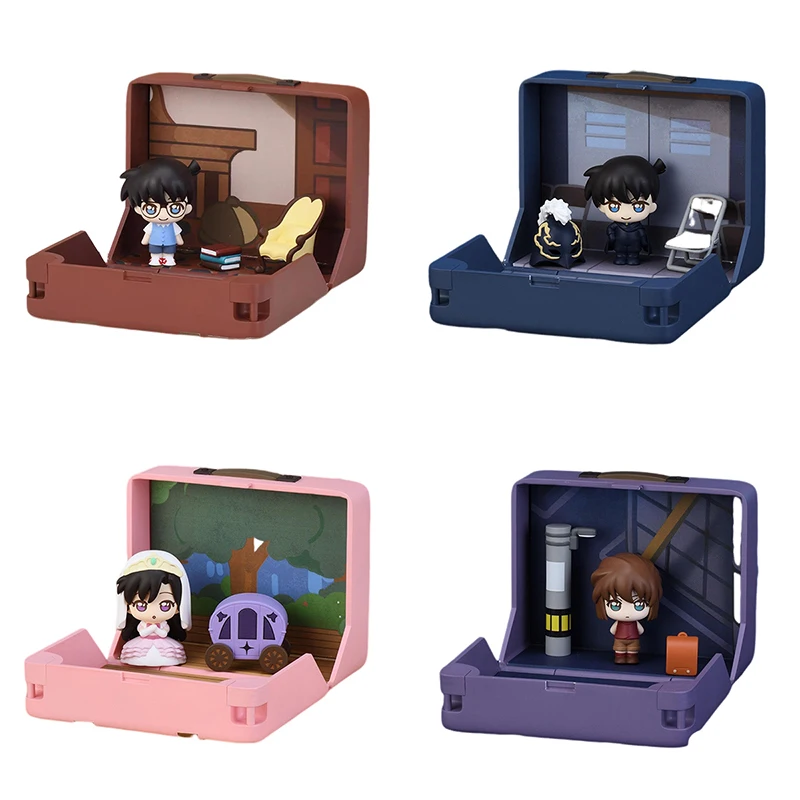 In Stock Original SEGA Detective Conan Kudou Shinichi Kudou Shinichi Anita Hailey Conan Edogawa PVC Anime Figures Action Figure