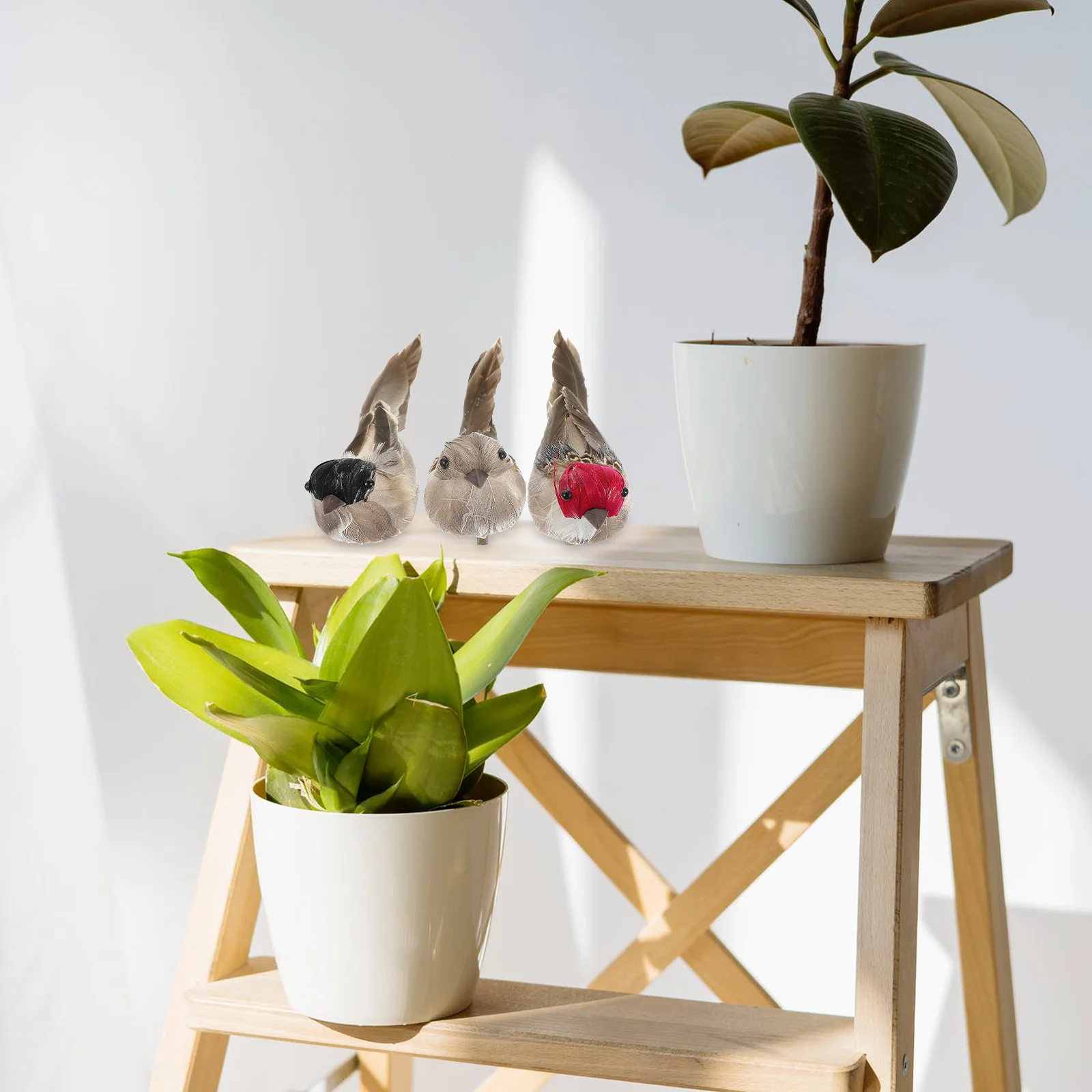 

Bright Fake Birds Perfect Detail Craft Projects Fairy Gardens Window Decor Christmas Ornaments Home Greening Bird Crafts Props