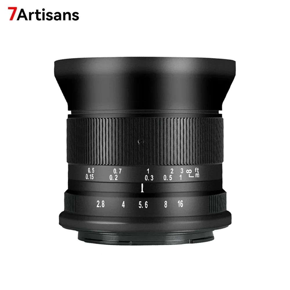 

7artisans 12mm F2.8II MF Ultra Wide Angle Prime APS-C Lens For Sony E Fuji XF Canon EOS-M/R Olympus/Panasonic Micro M4/3 Nikon Z