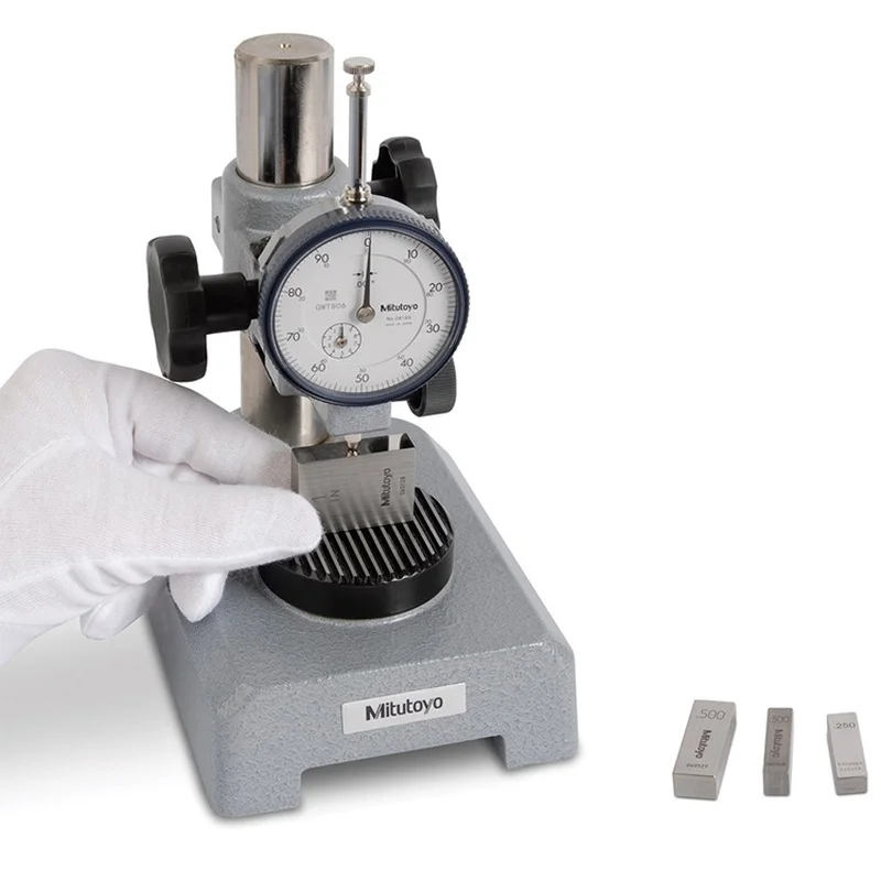 Imagem -03 - Mitutoyo-precise Dial Indicator Meter Tester Quality Assuring Measuring Tool Resolução 001 Milímetros Não 2046s 010 mm