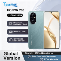 Smartphone - HONOR 200, 12GB+256GB, 5G Mobile Phone Snapdragon 7 Gen 3 Android 14 6.7'' AMOLED Display 5200mAh Battery