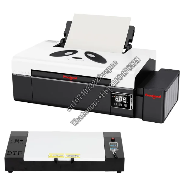 Sticker Pet Film Portable DTF Flatbed Printer Impressora Heat Transfer T Shirt Textile Printing Machine A4 DTF Printer