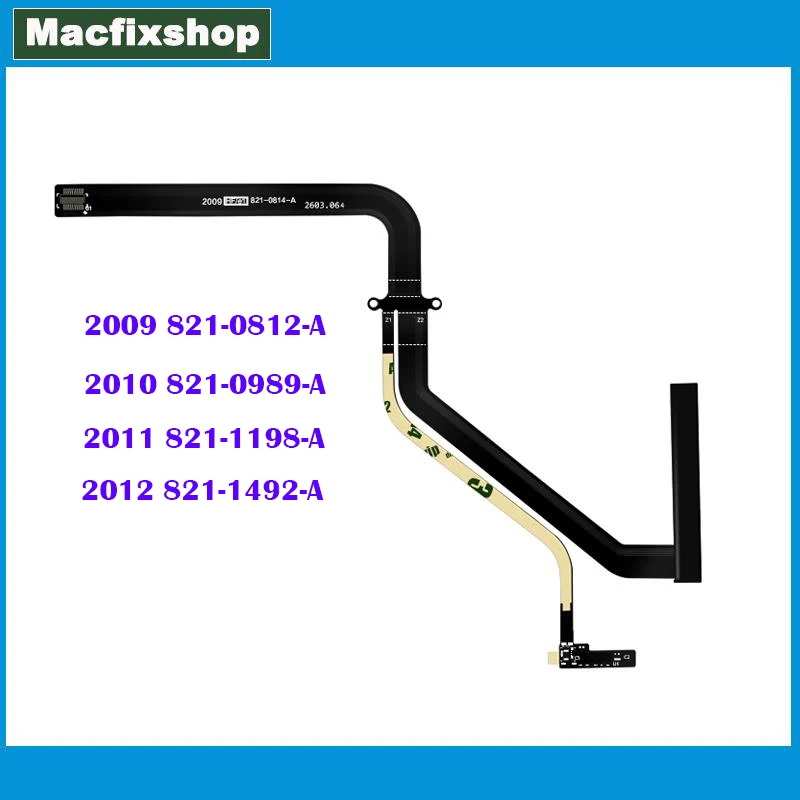 

821-0812-A 821-0989-A 821-1198-A 821-1492-A Гибкий кабель для жесткого диска ноутбука A1286 для Macbook Pro 15,4 дюйма A1286 HDD 2009-2012