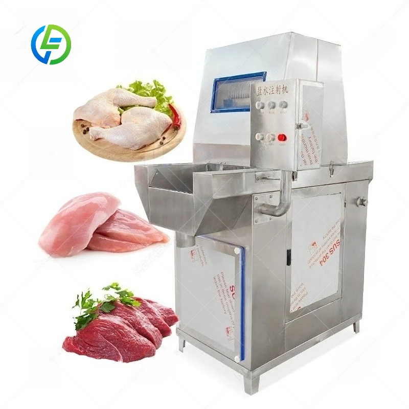 FL Customized Desktop Saline Injection Machine Small Commercial Meat Brine Injector Saline Injection Processing Equipment
