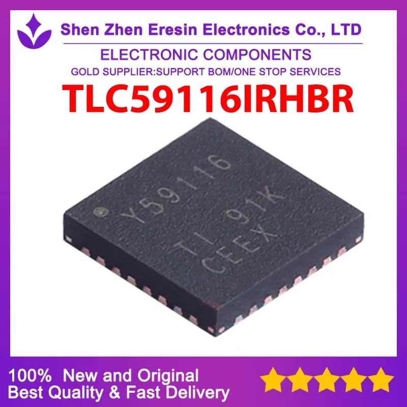 

Free shipping 5PCS/LOT TLC59116IRHBR QFN32 New and original