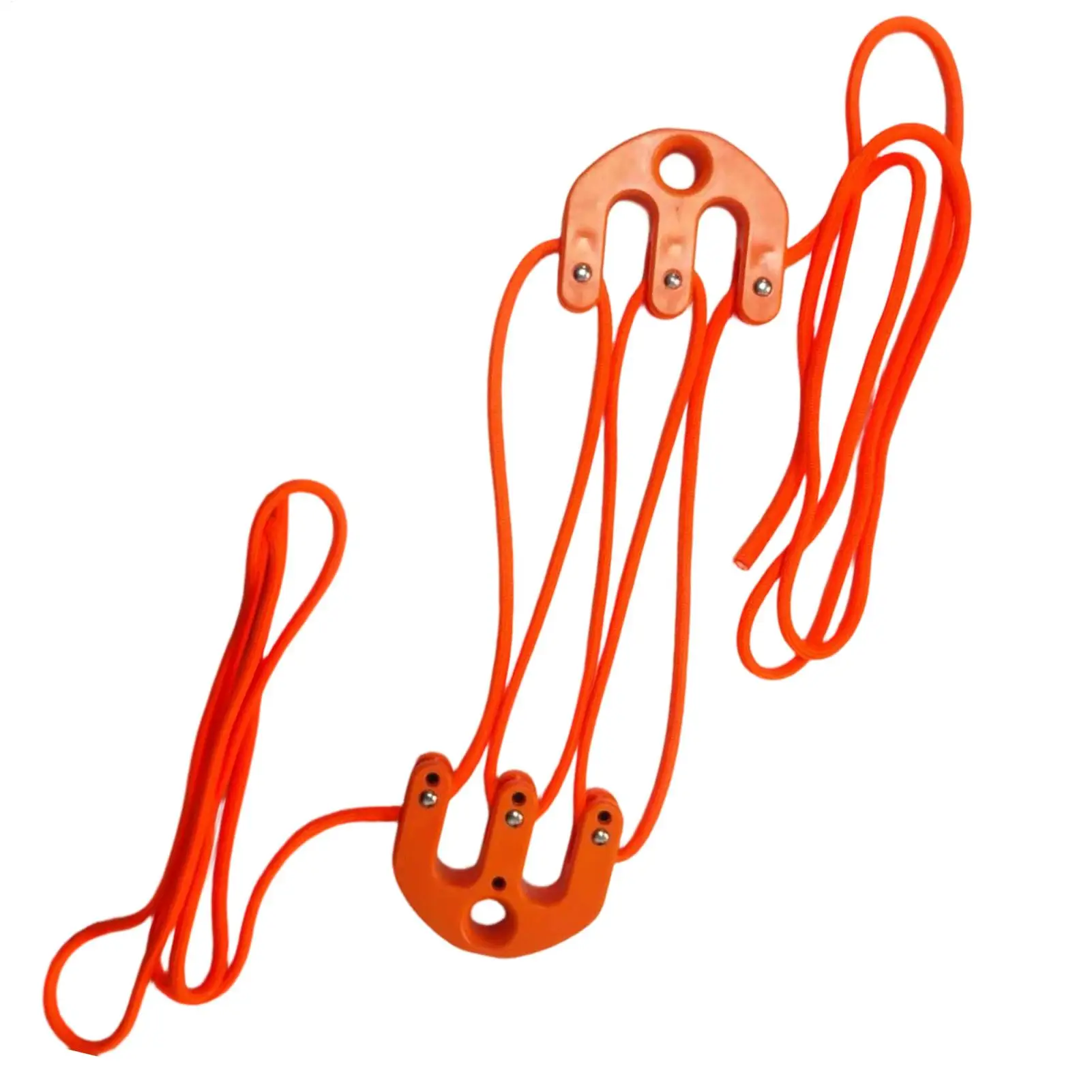 Game Hoist Portable Pulley Lift System Gambrel Deer Skinning Rack for Processing Goat Truck Garage Shed Tree Camping Outdoor