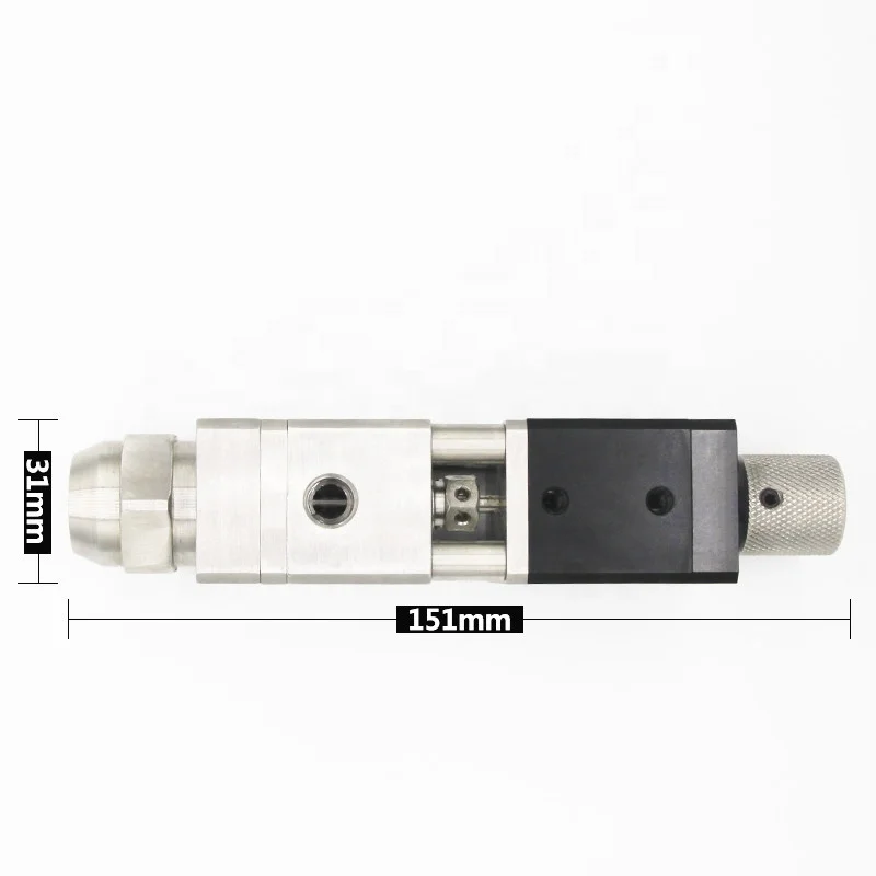 High Pressure Dispensing Accessories Isolation Back Suction Double Cylinder Valve Precision Dispensing Valve 2K Adhesives Nozzle