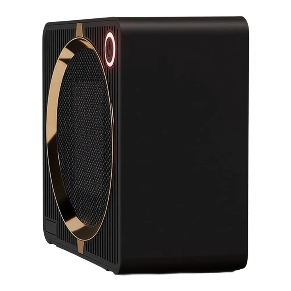For Mini Space Heater 500W Compact Size 14x7x14cm for Small Spaces Heating Technology Safe Overheat Protection