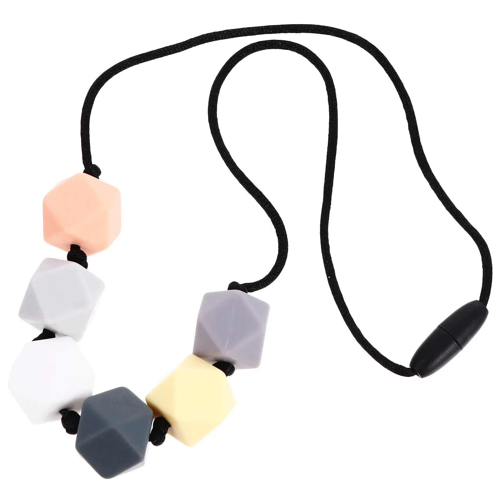 

Силиконовый прорезыватель-ожерелье для младенцев: пищевой силикон, легкий, прочный, для облегчения прорезывания зубов у новорожденных, младенцев и малышей