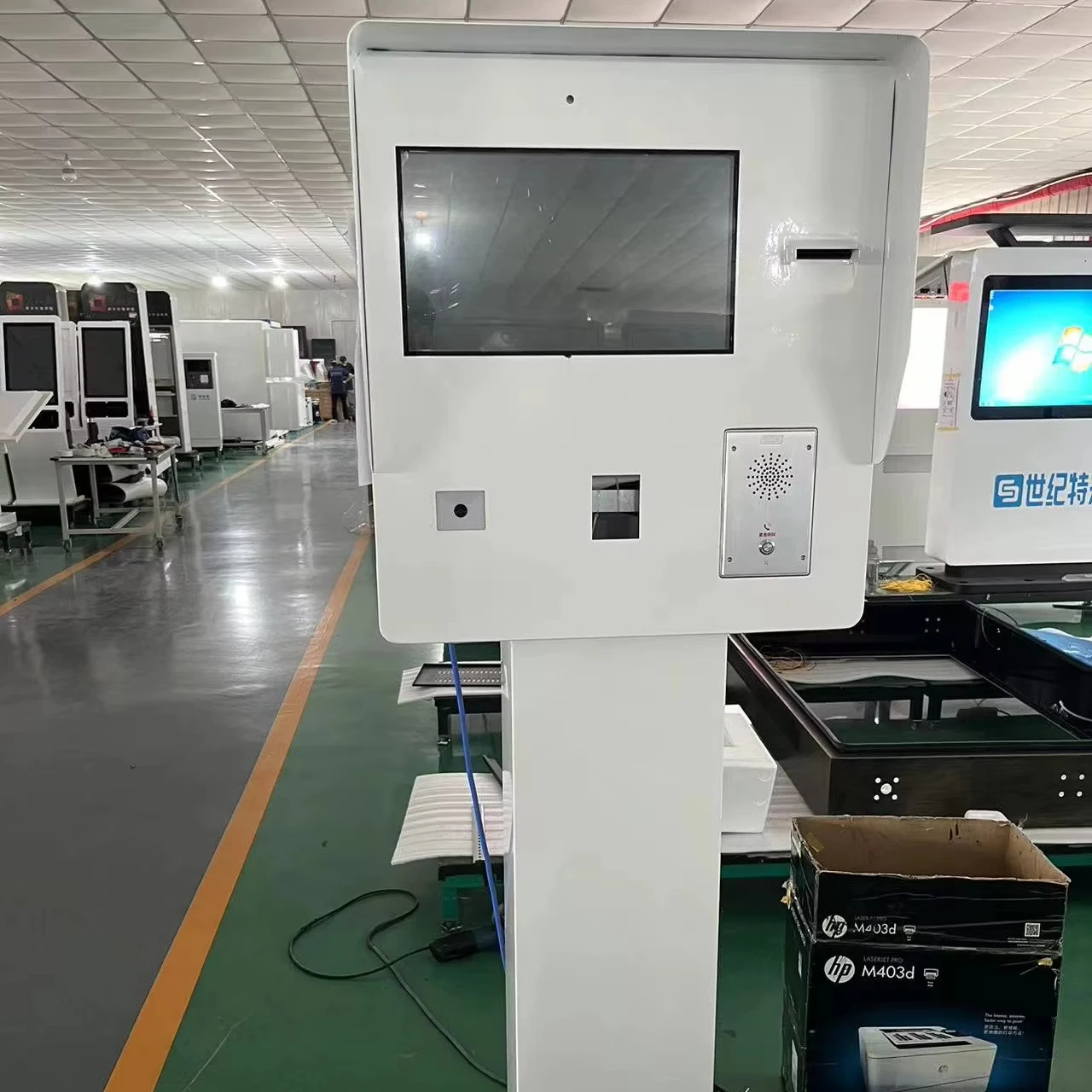 

Outdoor Self-service Payment Booth LCD Display Screen Information Ticketing Booth Produced By The Source Manufacturer