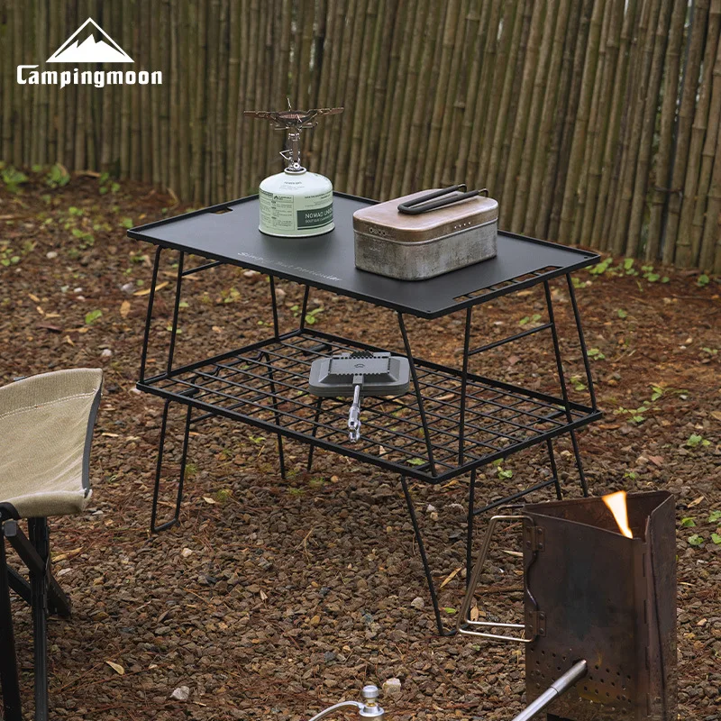 

Складной стол CAMPINGMOON T-235 для хранения, легкий, многофункциональный, для пикника и кемпинга на открытом воздухе