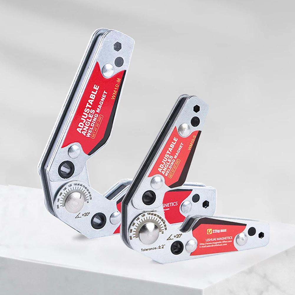 

Industrial Adjustables Angle Large Magnetic Welding Clamp Portable Welding Magnets With 20°-200° Adjustability For Workshop