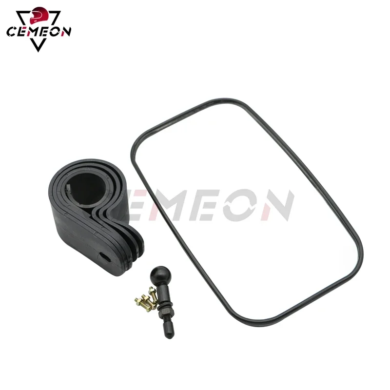 For Polaris RZR North Carolina Can-Am Commander 1000 Motorcycle Adjustable UTV 1.5" 1.75" 2" splint side central rearview mirror