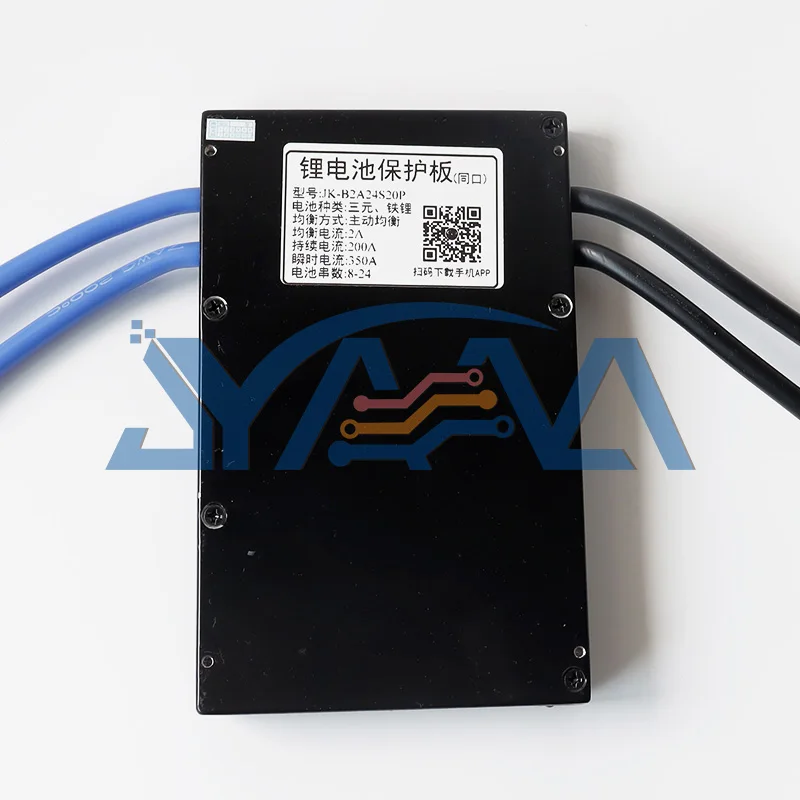 2A protection board balance battery management system 24V/48V/60V/72V/96V 8S-24s 200amp 200a jikong/jk smart lifepo4 bms