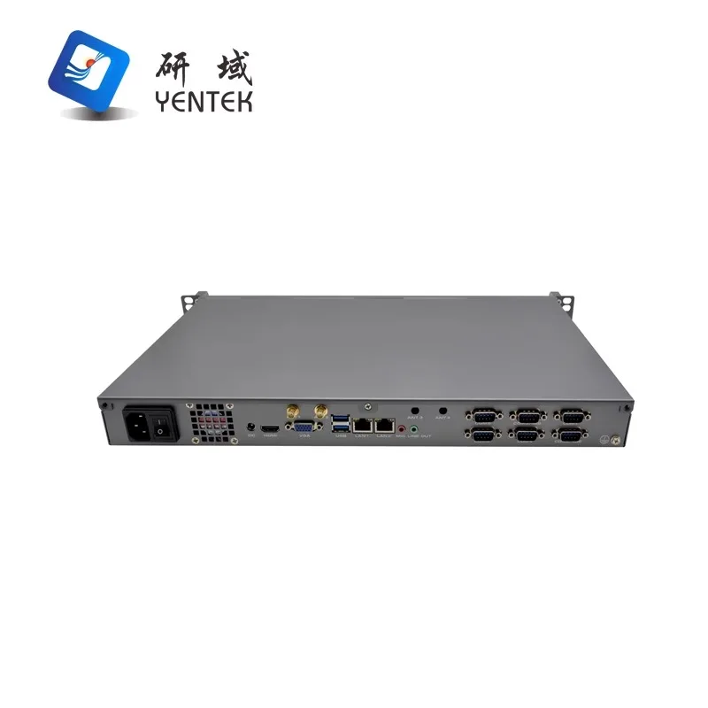 R280H dual gigabit network port 6 serial port industrial computer soft routing machine J4125 1U 3rd generation i5-3210M