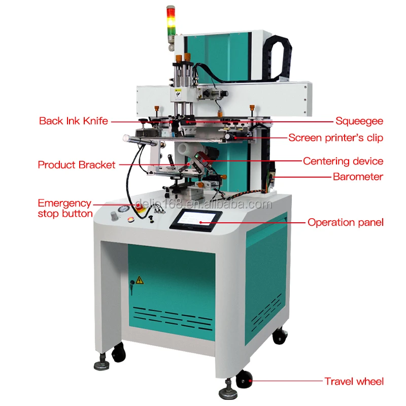 High Quality Multi-Color Screen Printer Automatic Tea Cup Screen Printing Machine for Circular Cups New Condition