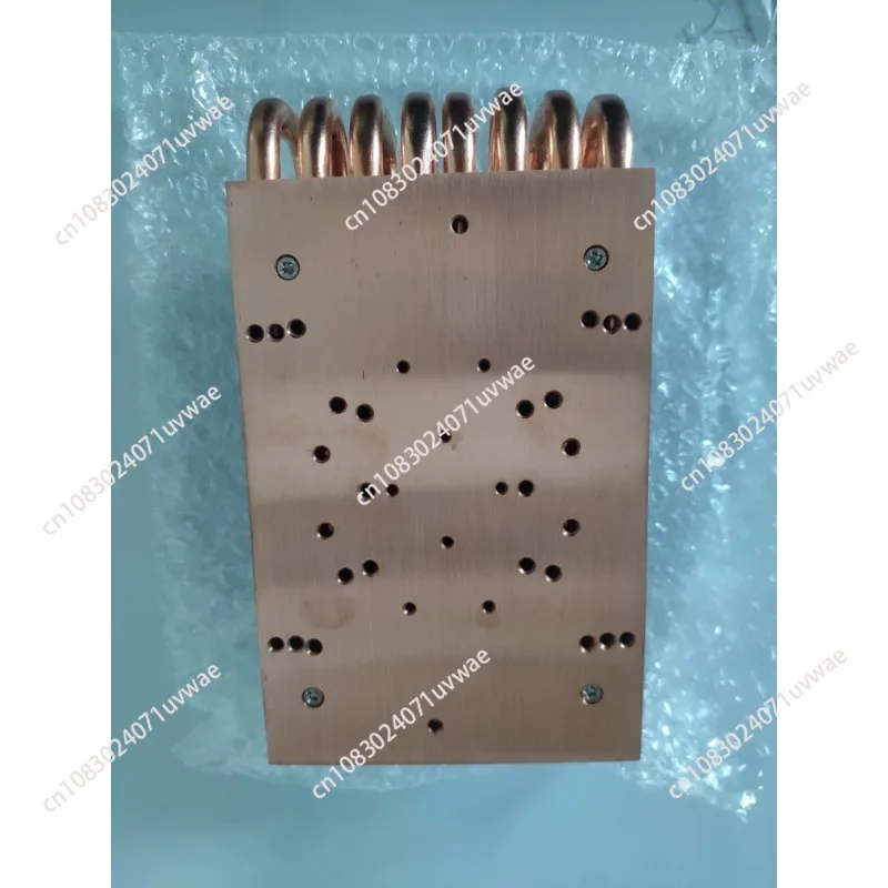 Disipador de Calor para CPU con 8 Tubos de Calor, Disipador de Alta Potencia de 600W 700W para Tubo IGBT MOS y LED de Alta Potencia, Ensamblaje de Aletas de Enfriamiento con Tubo de Cobre