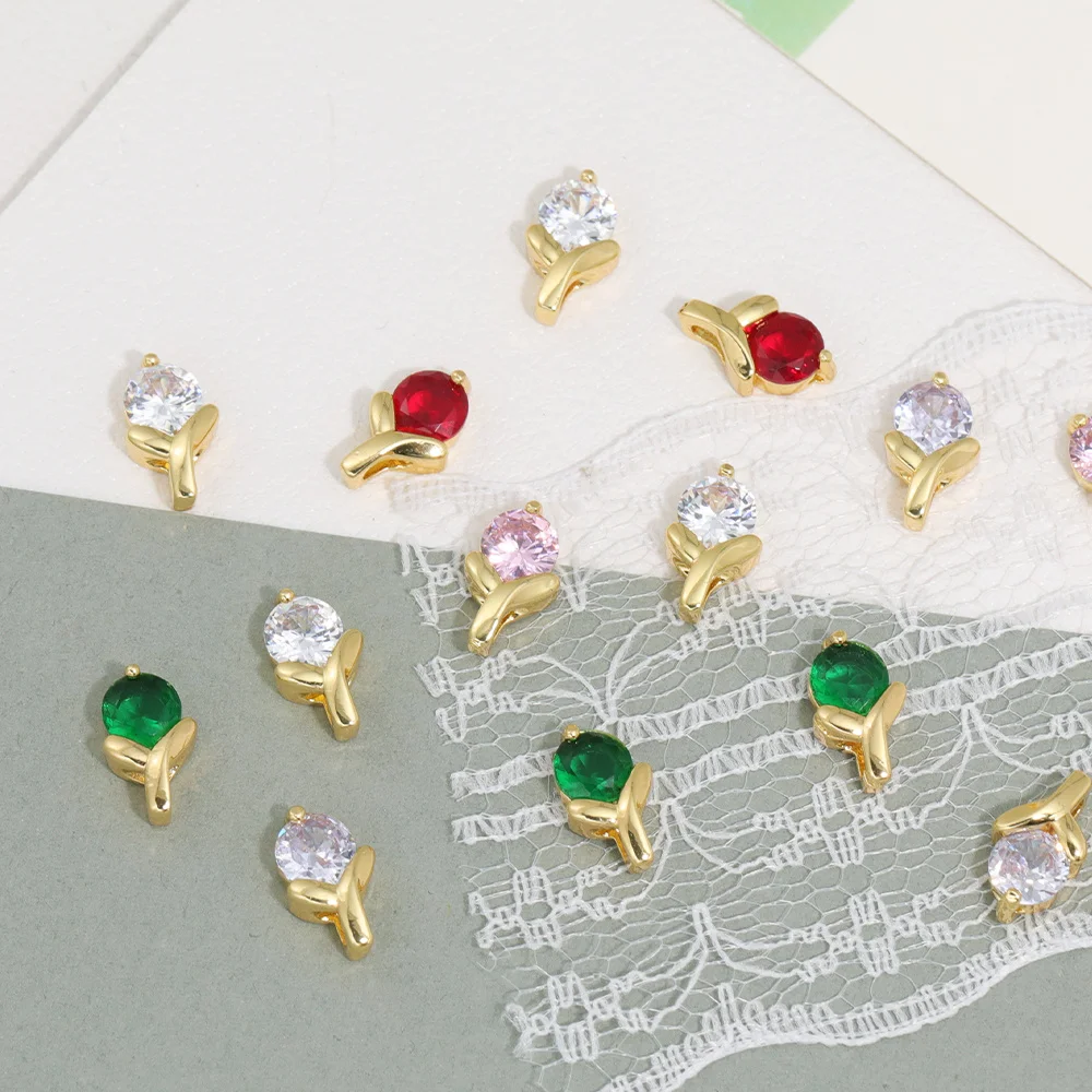 

Сердечный дизайн 14*15 мм 100 шт. подвески с цирконами/ручная работа/фурнитура и компоненты для ювелирных изделий/медная подвеска/покрытие из настоящего золота # 194633