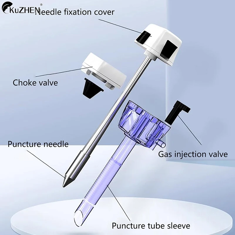 

Disposable Optical Puncture Cone Flip Type Puncture Cannula For Laparoscopy Visible Entry Medical Equipment 5/10mm