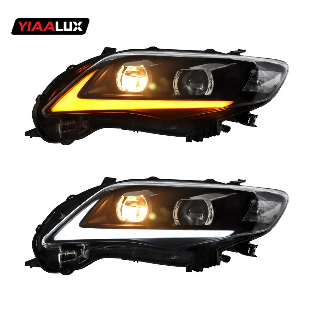 High Quality Auto lighting system 2011 2012 2013 headlights for Corolla headlamp for Toyota Corolla