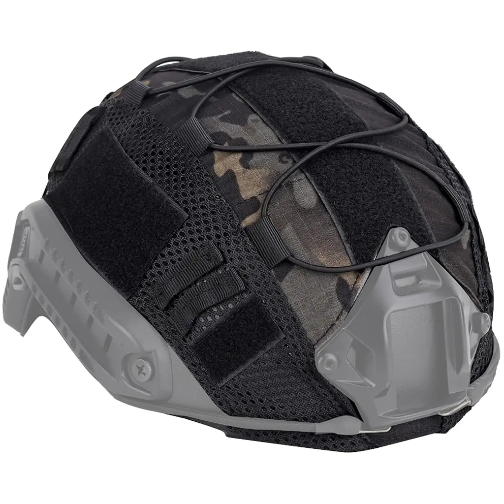 Airsoft Helmet And Paintball Mask Combination With Helmet Cover And Balaclava Close Range CQB Combat Full Face Protection Gear