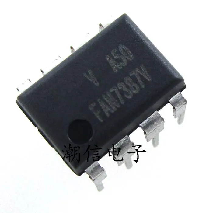 

free shipping FAN7387 FAN7387VDIP-8 10PCS