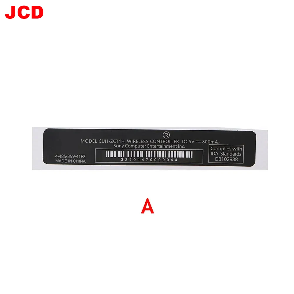 1/2/5/10pcs For PS4 Controller Gamepad barcode stickers housing Shell Slim Back Sticker Lable Seals Paster