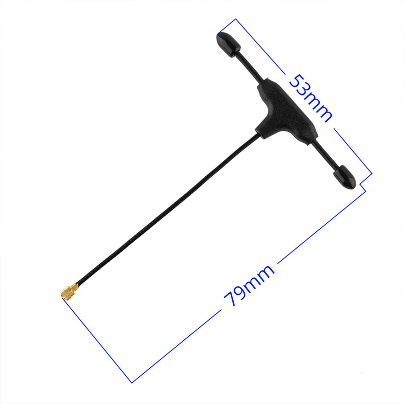 Radiomaster ELRS 2,4 GReceiver RP1, baja latencia, Mini máquina de viaje en tiempo, antena en T, accesorios para drones, transmisión de larga distancia