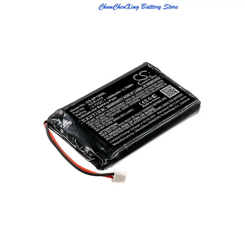 CS 3.7V 1000mAh Game Console Battery KCR1410 for Sony Playstation 4 Controller, CUH-ZCT2, CUH-ZCT2U 2016, CUH-ZCT2E, CUH-ZCT2J