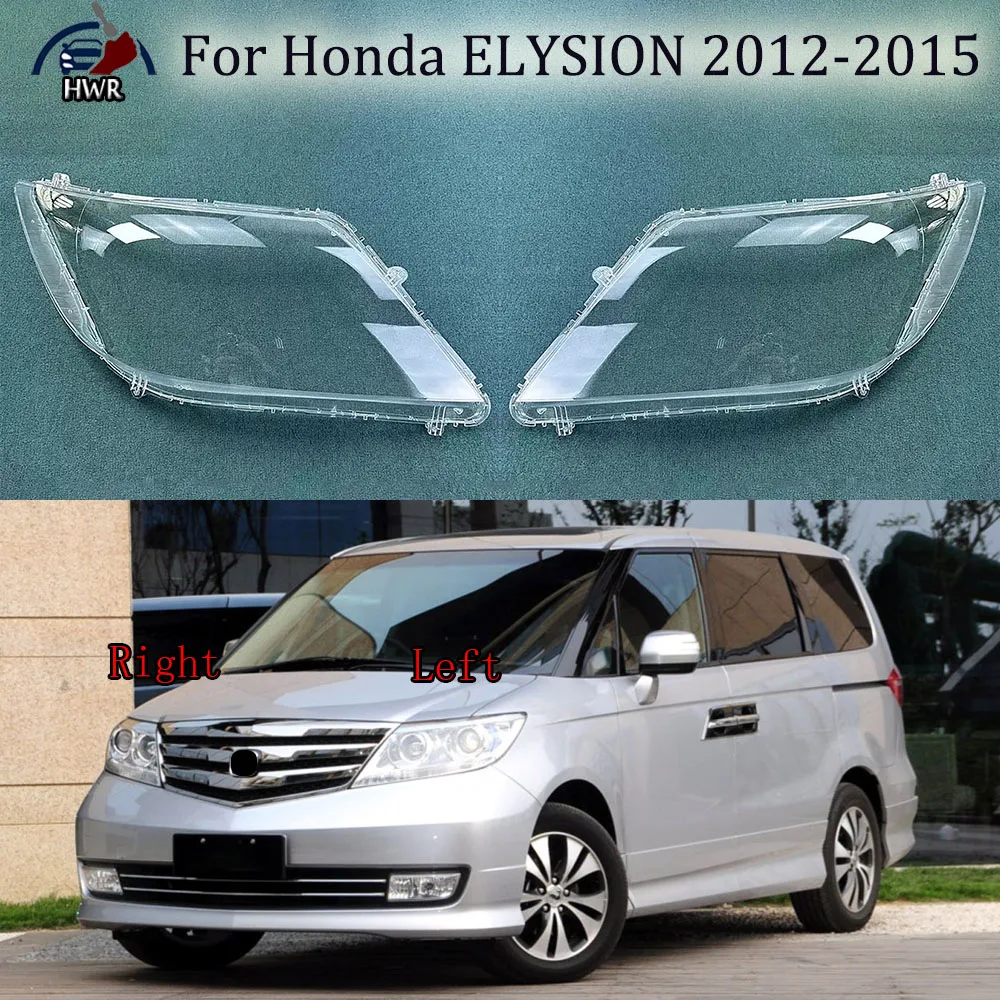 

Headlamp Cover Transparent Headlight Shell Lens Plexiglass Replace Original Lampshade For Honda ELYSION 2012 2013 2014 2015