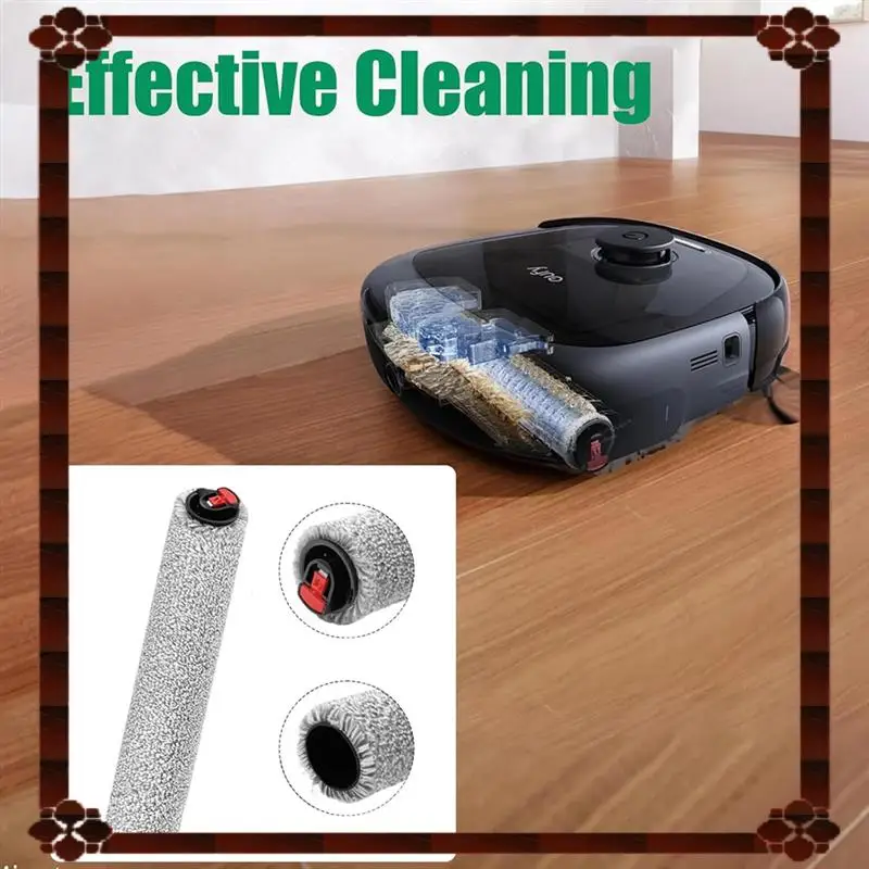 مجموعة قطع غيار المكنسة الكهربائية لملحقات التسليم لمدة 24 ساعة لفرشاة Eufy E25/E28 Omni- الدوارة، فلتر Hepa، خرقة الأسطوانة، Si