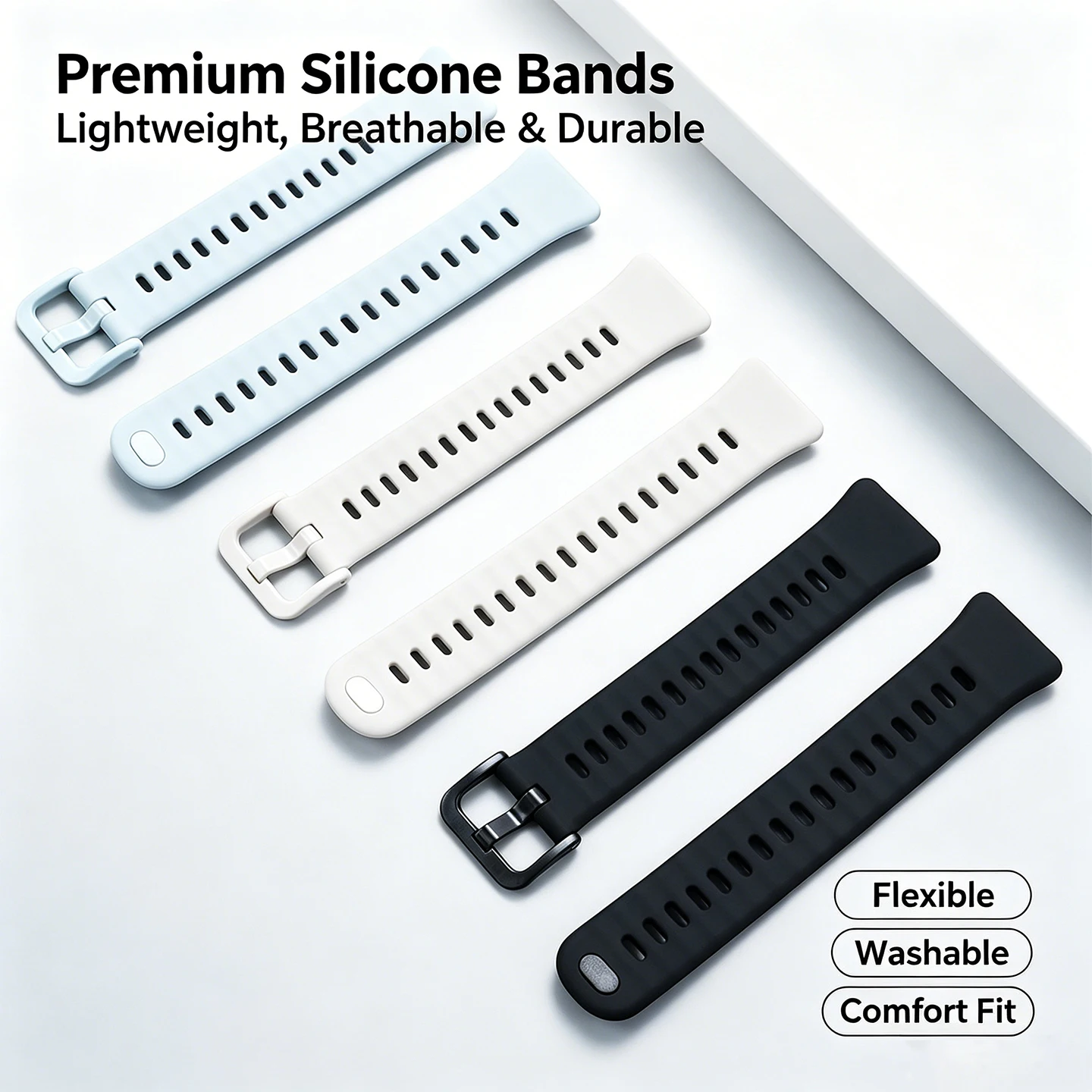 Soft Liquid Silicone Watch Strap For Huawei Band 11 Pro Replacement Wristband Waterproof Sport Bracelet Band Accessories