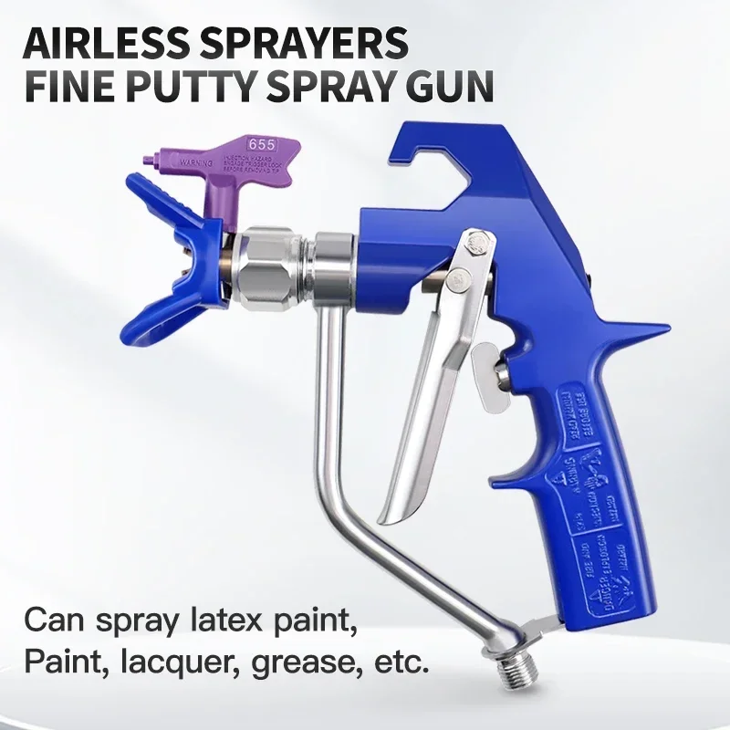 Spraying Machine General Airless Spray Machine Accessories Spray Gun Small Portable Putty Powder Spray Gun Nozzle Head Putty Ash