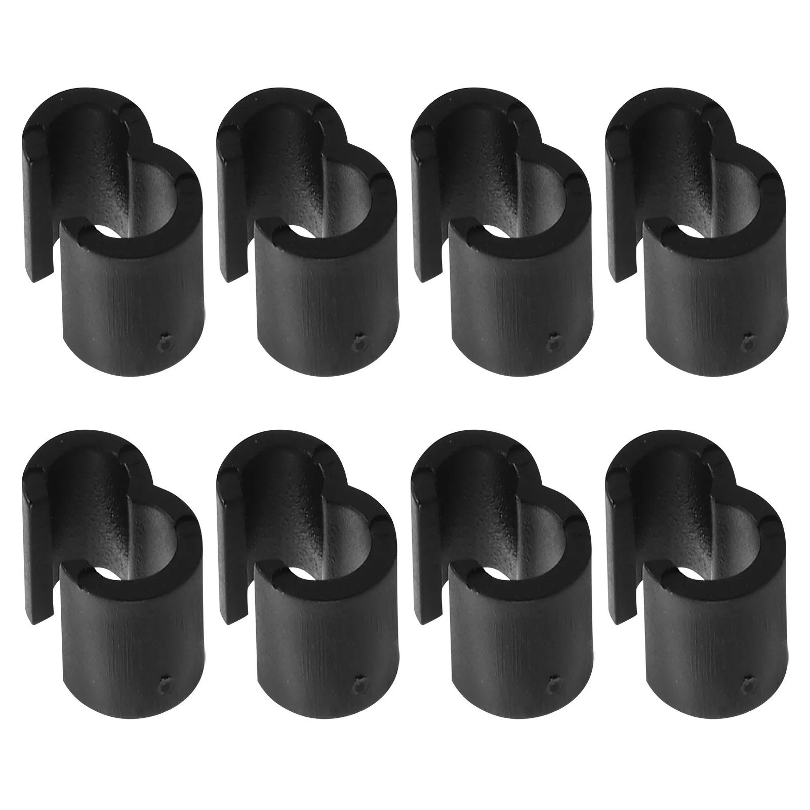 

8Pcs Bike Cable Clips Kit Double Hole Cable Housing Clamps for Mountain Road Bikes Brake Shifter Wire Organization Wind